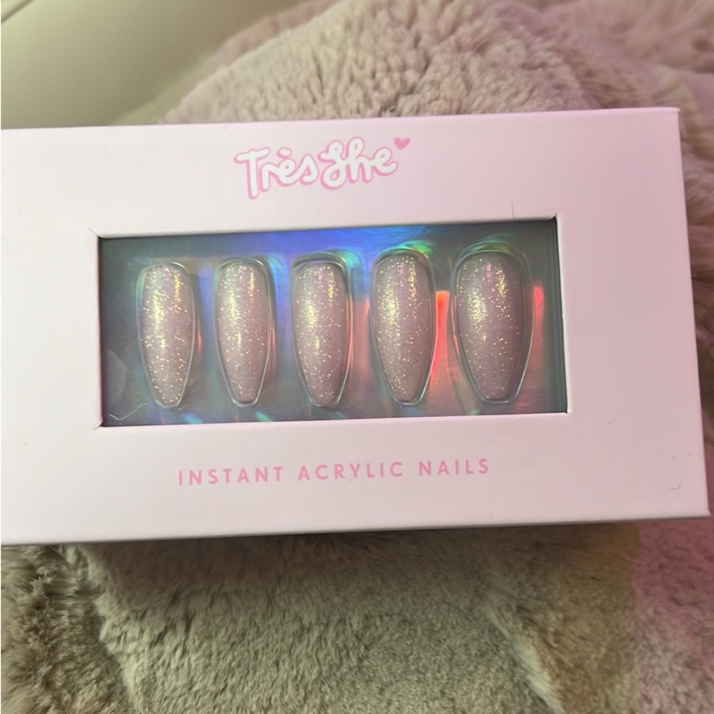 Glitter Press-On Nails